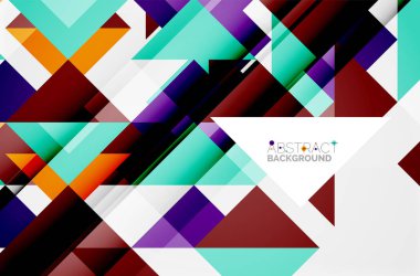 Üçgen desen tasarım arka plan