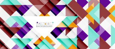 Üçgen desen tasarım arka plan