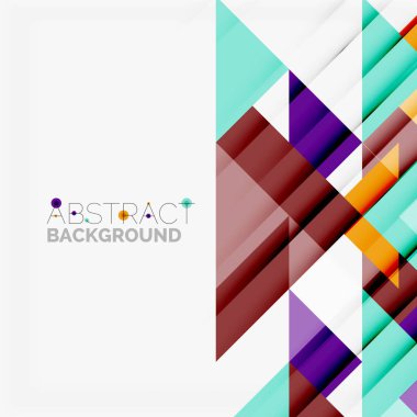 Üçgen desen tasarım arka plan