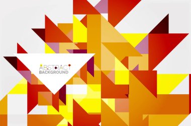 Üçgen desen tasarım arka plan