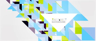 Üçgen desen tasarım arka plan