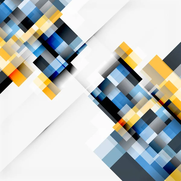 Soyut engeller şablon tasarım arka plan, beyaz, basit geometrik şekiller düz çizgiler ve dikdörtgenler