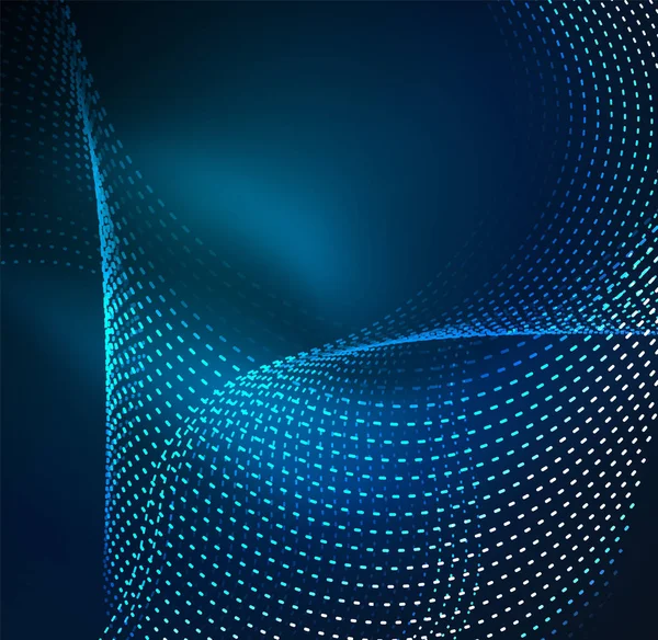 Vektör dalga parçacıklar arka plan