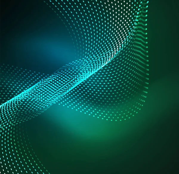 Vektör dalga parçacıklar arka plan