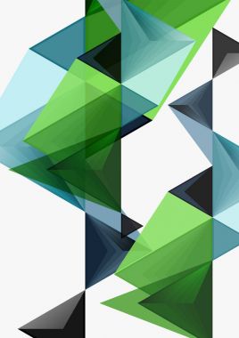 Üçgen düşük Poli vektör a4 boyutu geometrik soyut şablonu