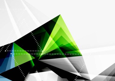 Vektör düşük Poli tarzı 3d üçgen çizgi