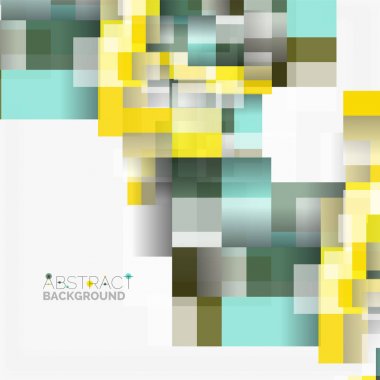 Soyut engeller şablon tasarım arka plan, beyaz, basit geometrik şekiller düz çizgiler ve dikdörtgenler