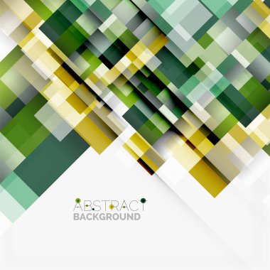 Soyut engeller şablon tasarım arka plan, beyaz, basit geometrik şekiller düz çizgiler ve dikdörtgenler