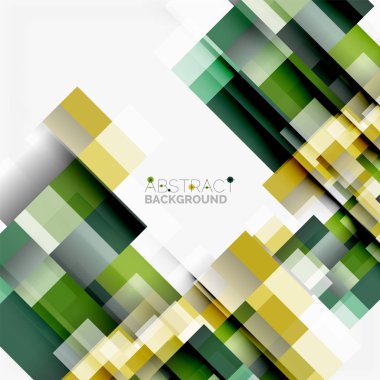 Soyut engeller şablon tasarım arka plan, beyaz, basit geometrik şekiller düz çizgiler ve dikdörtgenler