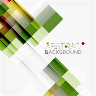 Soyut engeller şablon tasarım arka plan, beyaz, basit geometrik şekiller düz çizgiler ve dikdörtgenler