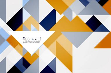 Üçgen desen tasarım arka plan