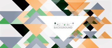 Üçgen desen tasarım arka plan