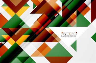 Üçgen desen tasarım arka plan