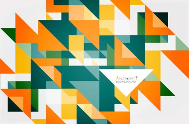 Üçgen desen tasarım arka plan