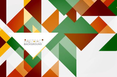 Üçgen desen tasarım arka plan