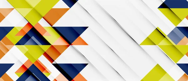 Dreieck Muster Design Hintergrund — Stockvektor