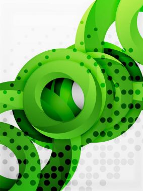 Daire arka plan tasarımı