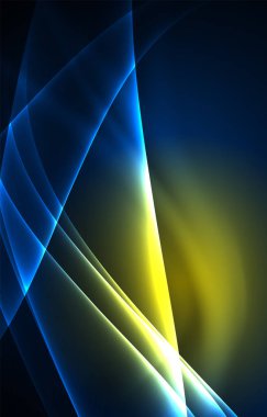 Vektör Kutup ışıkları kavramı arka plan