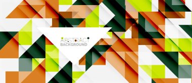 Üçgen desen tasarım arka plan