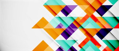 Üçgen desen tasarım arka plan