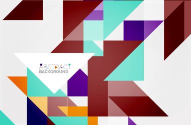 Üçgen desen tasarım arka plan