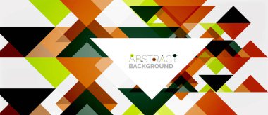 Üçgen desen tasarım arka plan