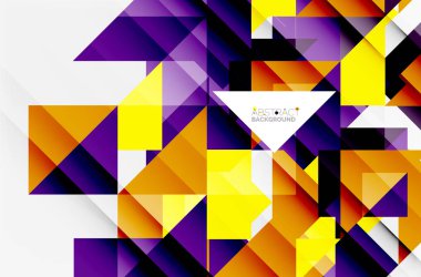 Üçgen desen tasarım arka plan