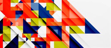 Üçgen desen tasarım arka plan