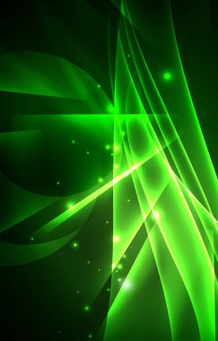 Vektör Kutup ışıkları kavramı arka plan