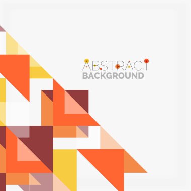 Üçgen desen tasarım arka plan