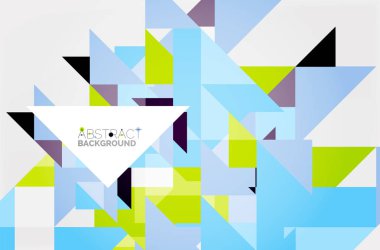 Üçgen desen tasarım arka plan