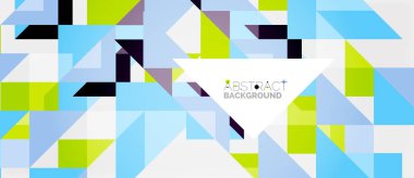 Üçgen desen tasarım arka plan