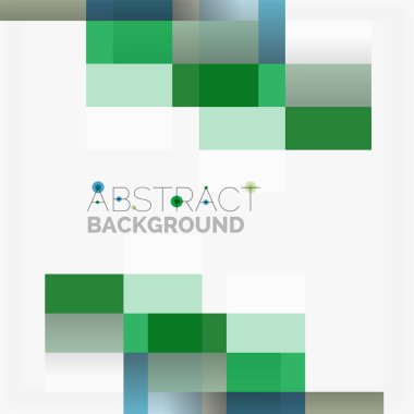 Soyut engeller şablon tasarım arka plan, beyaz, basit geometrik şekiller düz çizgiler ve dikdörtgenler