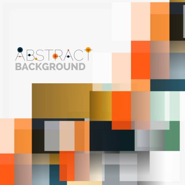 Soyut engeller şablon tasarım arka plan, beyaz, basit geometrik şekiller düz çizgiler ve dikdörtgenler