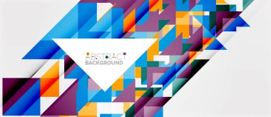 Üçgen desen tasarım arka plan