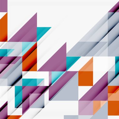 Üçgen desen tasarım arka plan