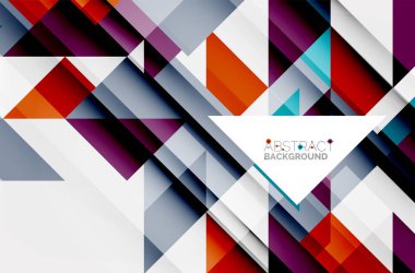 Üçgen desen tasarım arka plan