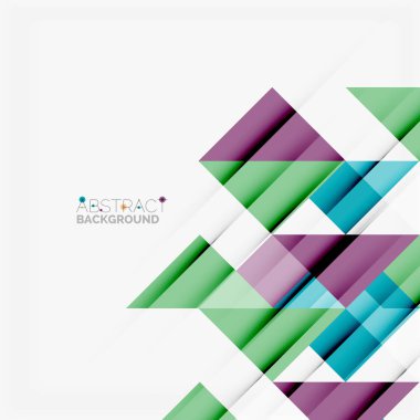 Üçgen desen tasarım arka plan