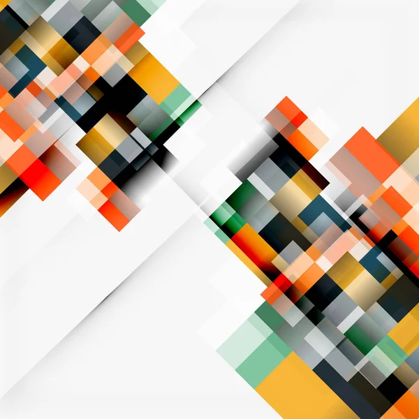 Soyut engeller şablon tasarım arka plan, beyaz, basit geometrik şekiller düz çizgiler ve dikdörtgenler