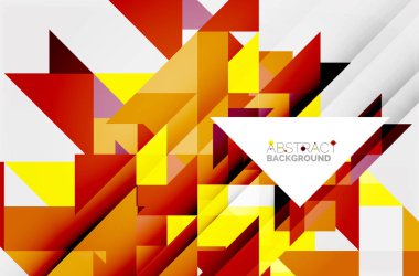 Üçgen desen tasarım arka plan