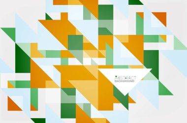 Üçgen desen tasarım arka plan