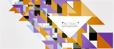 Üçgen desen tasarım arka plan