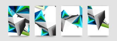 En az vektör arka plan küme kapsıyor