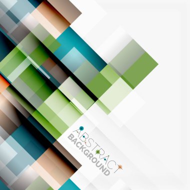 Soyut engeller şablon tasarım arka plan, beyaz, basit geometrik şekiller düz çizgiler ve dikdörtgenler