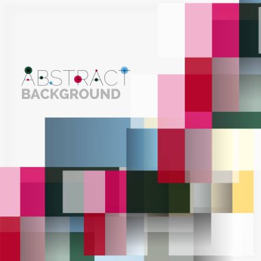 Soyut engeller şablon tasarım arka plan, beyaz, basit geometrik şekiller düz çizgiler ve dikdörtgenler