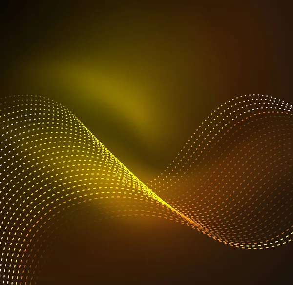 Vektör dalga parçacıklar arka plan