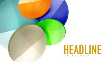 Modern geometrik sunum arka plan