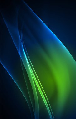 Vektör Kutup ışıkları kavramı arka plan