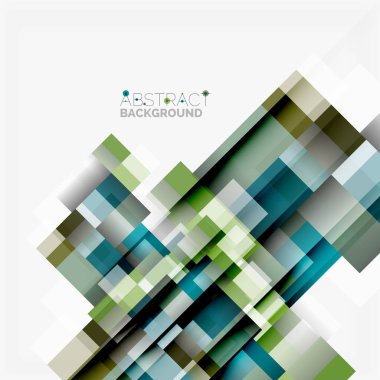 Soyut engeller şablon tasarım arka plan, beyaz, basit geometrik şekiller düz çizgiler ve dikdörtgenler