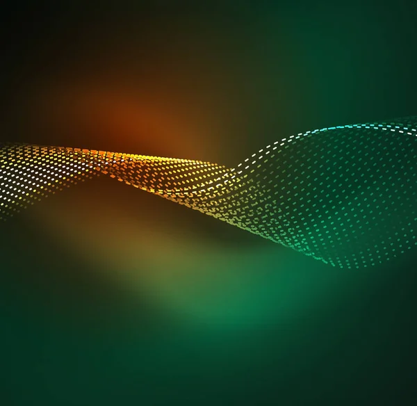 Vektör dalga parçacıklar arka plan